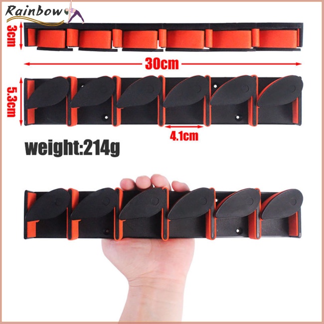 Giá Đỡ Cần Câu Cá Gắn Tường Đường Kính 3-19mm Tiện Dụng