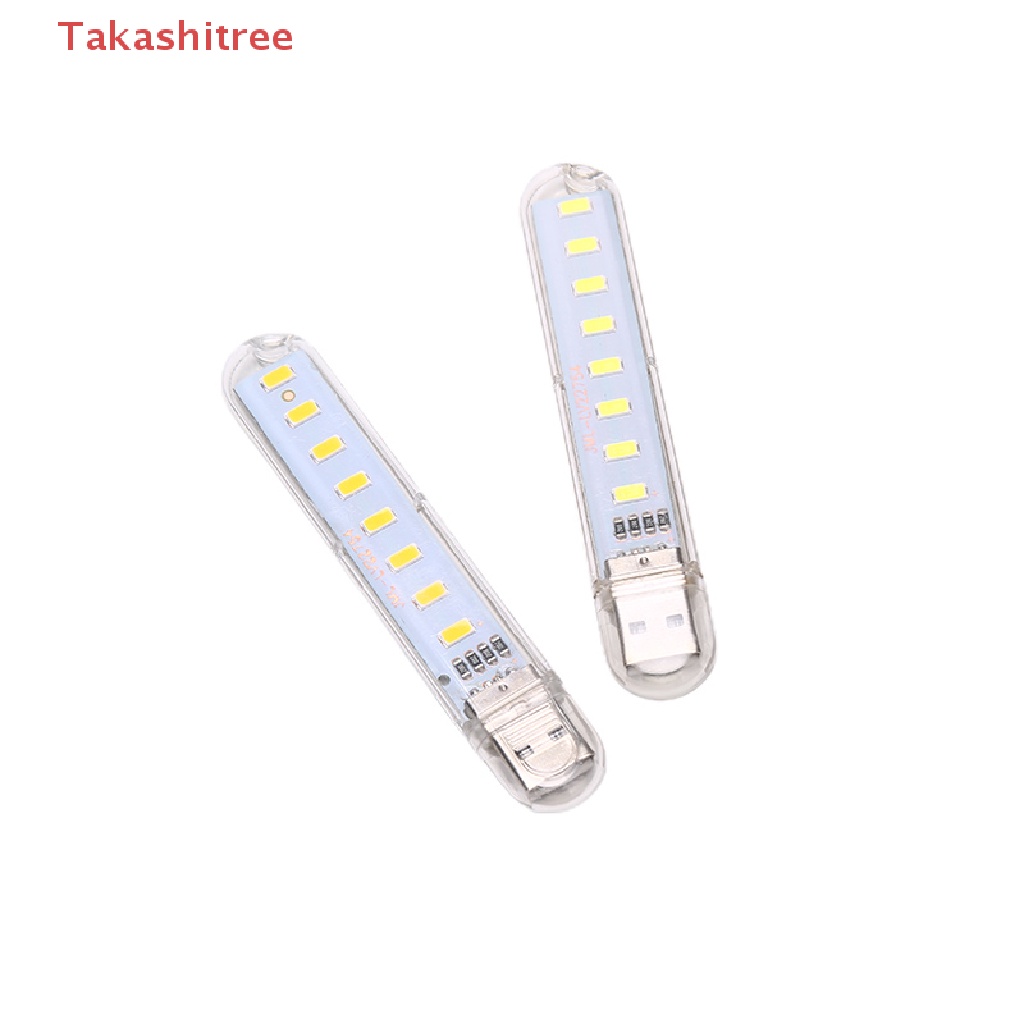 Đèn LED Đọc Sách 8 Bóng SMD 5V Ánh Sáng Trắng Ấm Kết Nối USB