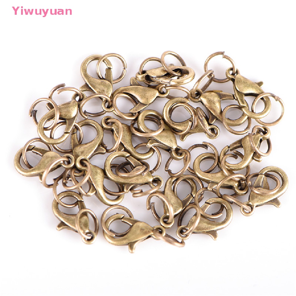 Bộ 20 Móc Càng Cua Làm Trang Sức Bằng Hợp Kim DIY Mới