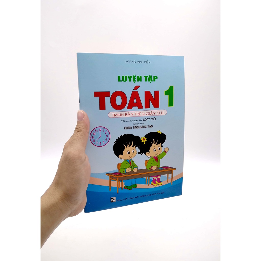 Sách Luyện Tập Toán 1 - Trình Bày Trên Giấy Ô Li