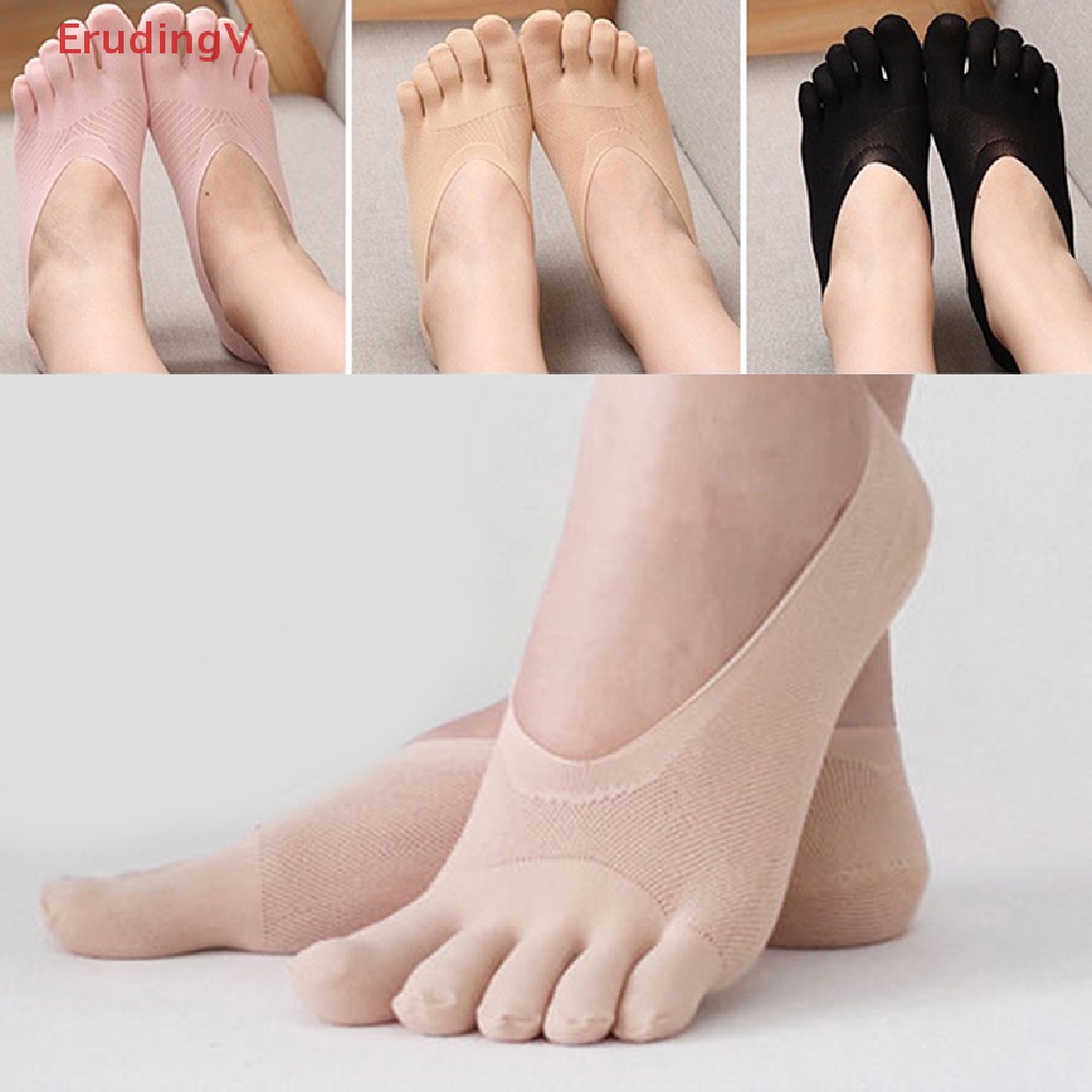 Vớ Cotton Pha Phối Ren Cổ Thấp Chống Trượt Thời Trang Cho Nữ