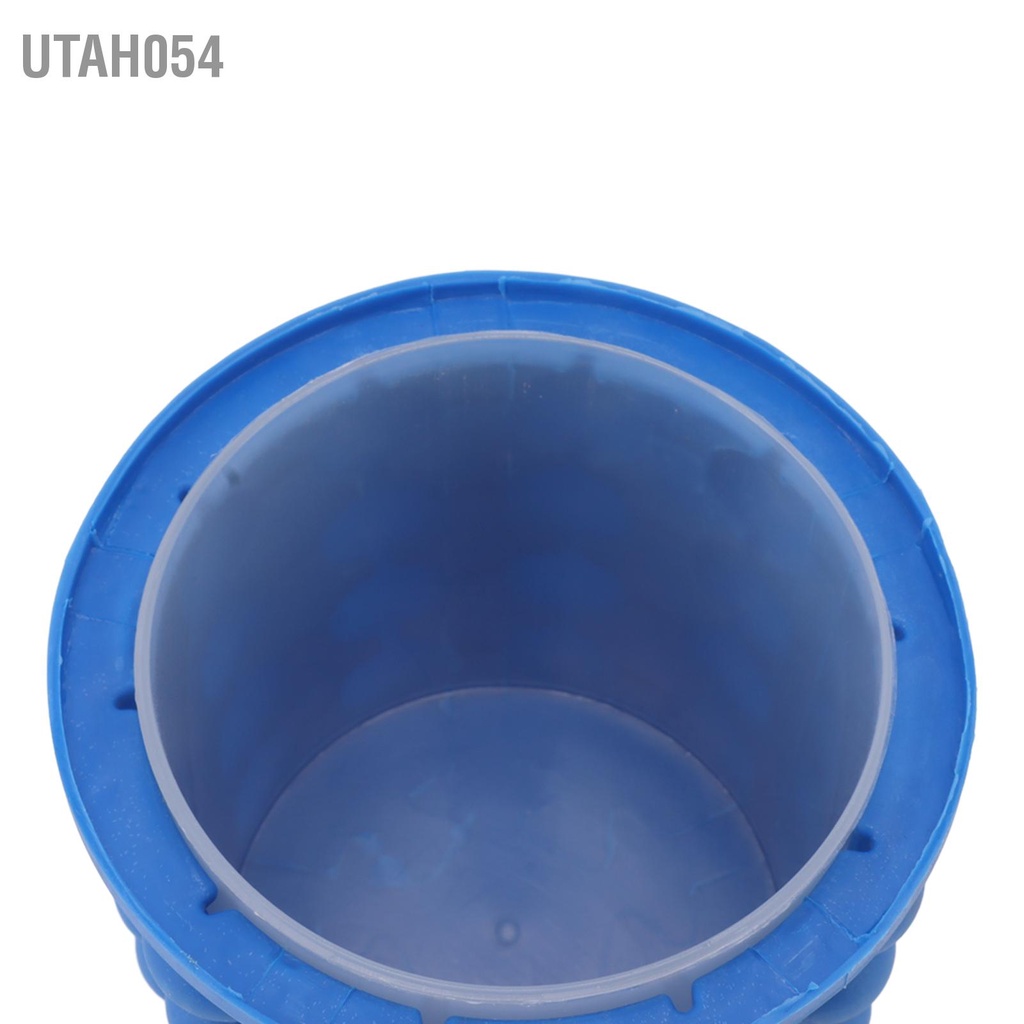 Xô Làm Đá Viên Bằng Silicone Kích Thước Lớn Có Nắp An Toàn Dành Cho Nhà Hàng