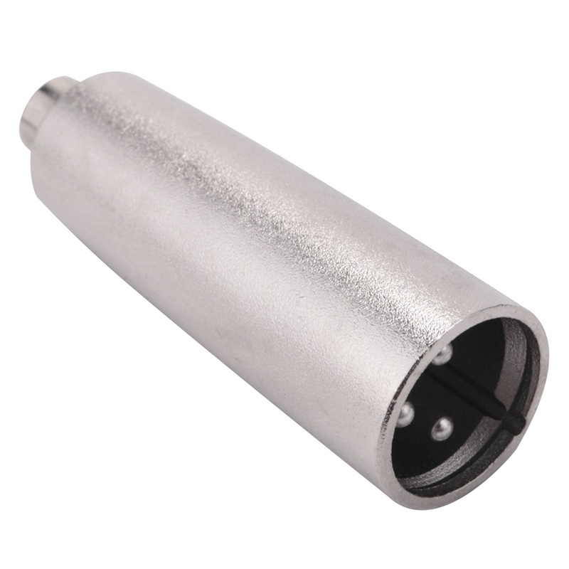 Đầu Nối Chuyển Đổi 3 Pin XLR Đực Sang RCA Cái