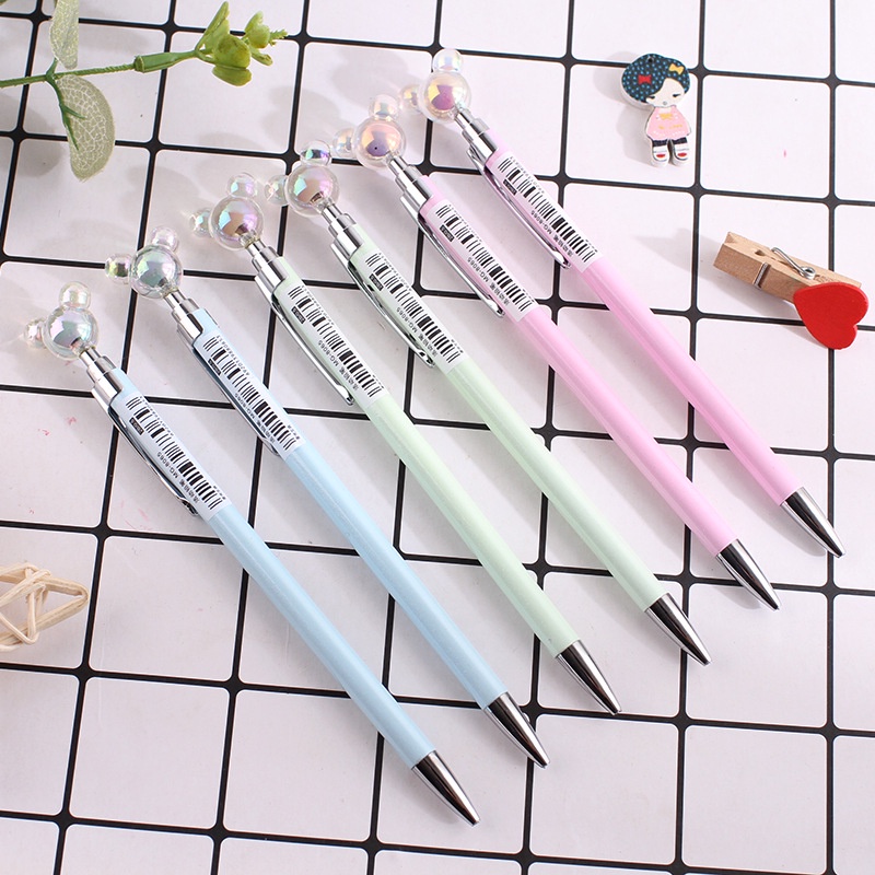 Bút Chì Kim Loại Màu Macaron Dễ Thương 0.5mm 0.7mm
