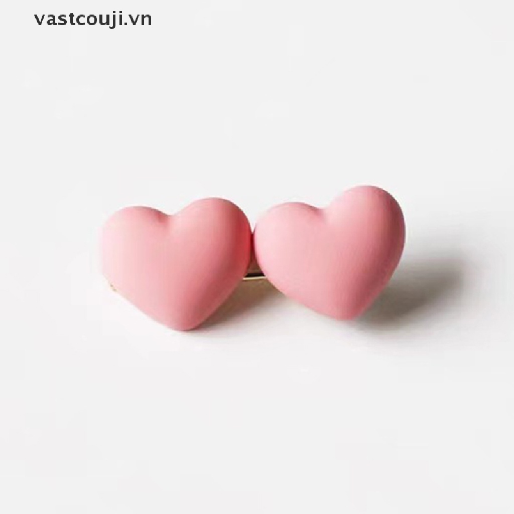 Kẹp Tóc Hình Trái Tim Dễ Thương Cho Bé Gái