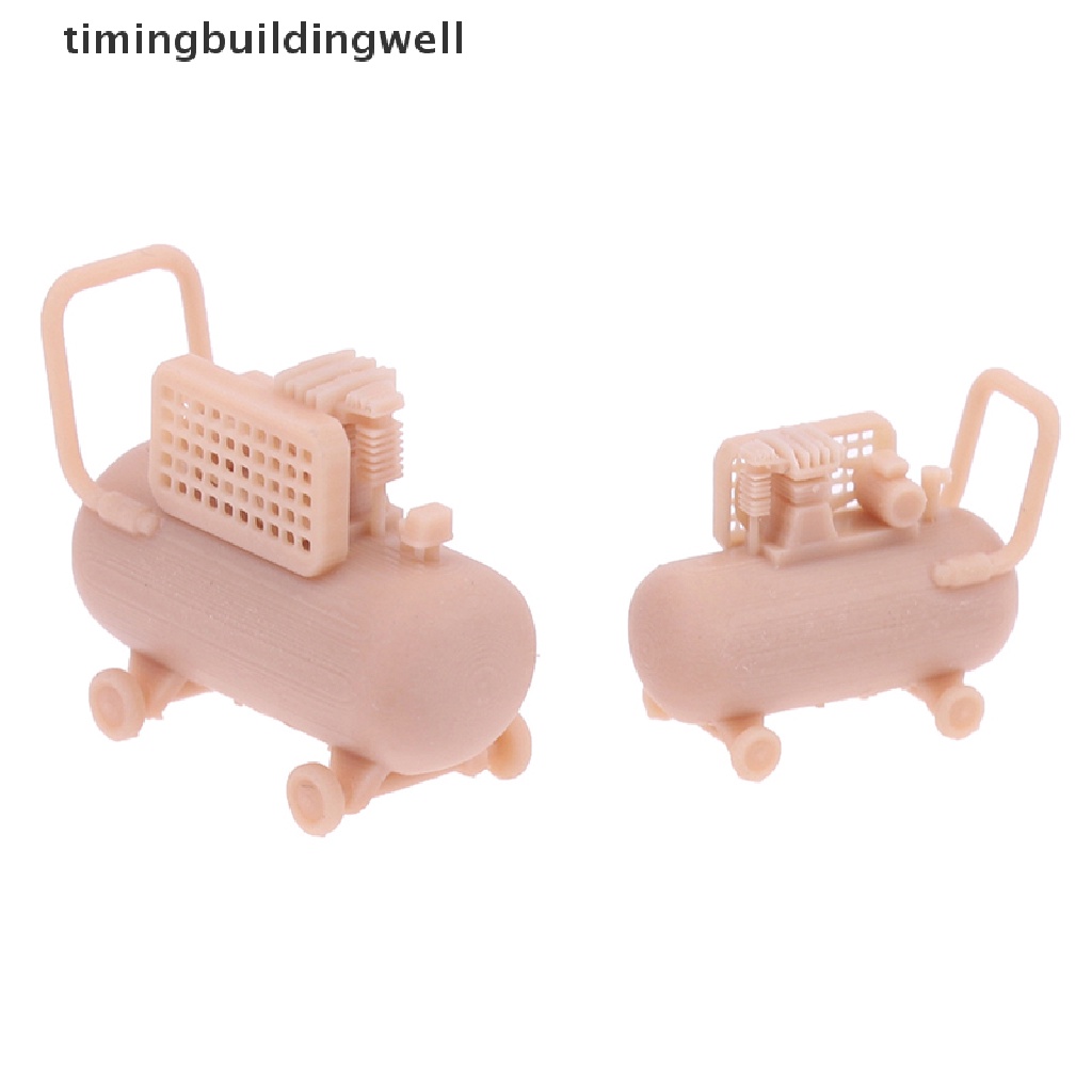 Mô Hình Máy Nén Khí Di Động Không Màu Bằng Nhựa Resin 1 / 64