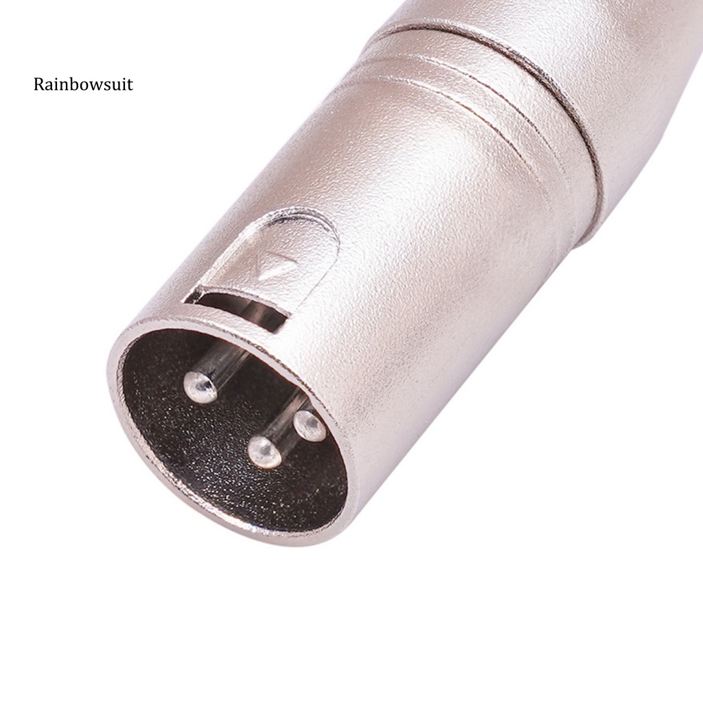 Đầu Nối Âm Thanh Chuyển Đổi Giắc Cắm 1 / 4 TRS 6.35mm XLR 3 Chấu Chuyên Dụng
