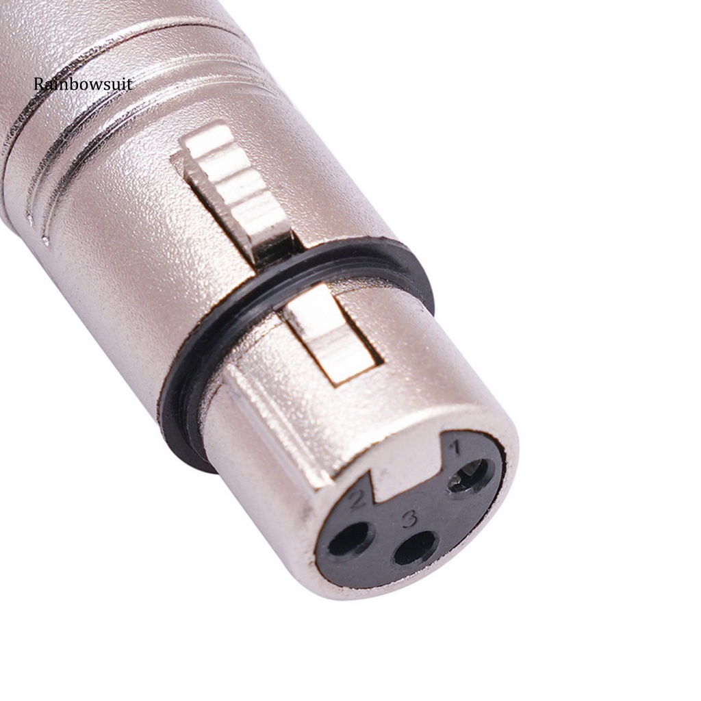 Dây Cáp Chuyển Đổi Âm Thanh 1 / 4 Male Sang XLR Chống Nhiễu