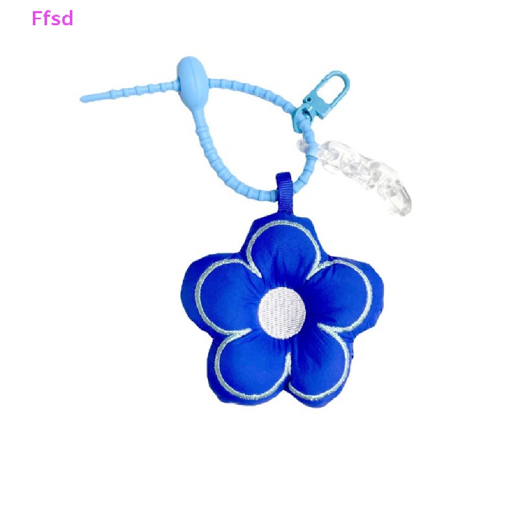 {Ffsd} Móc Khóa Bông Hoa Nhỏ Bằng Vải Tinh Tế Hợp Thời Trang Cho Nữ * Bán Chạy