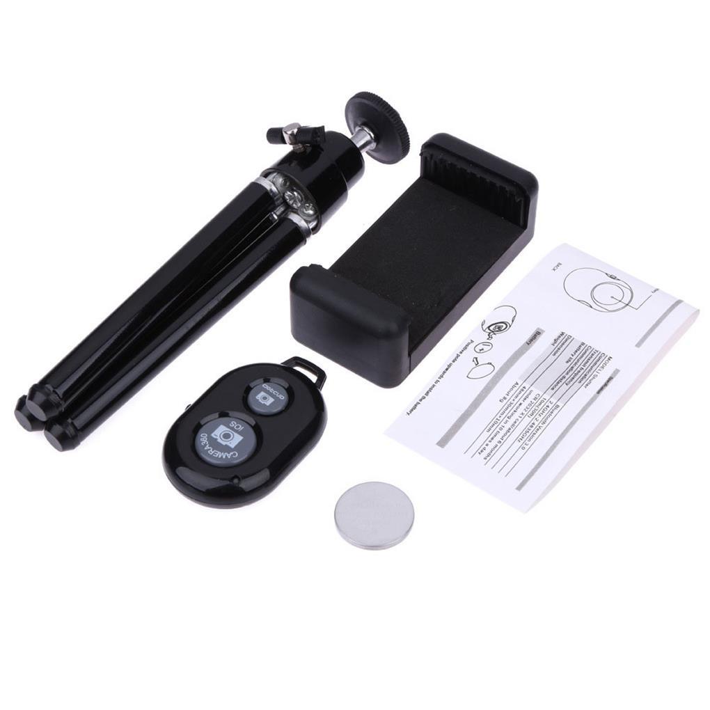 Giá Đỡ Ba Chân Mini Kèm Điều Khiển Bluetooth Từ Xa Cho Điện Thoại