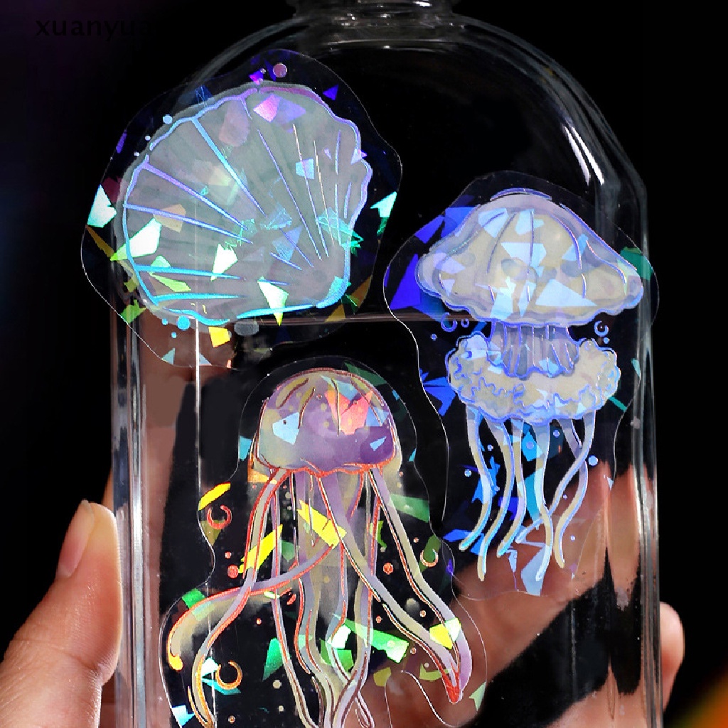 Set 20 Miếng Dán Hình Bướm / Bong Bóng Phong Cách Vintage Dùng Trang Trí Sổ Tay DIY