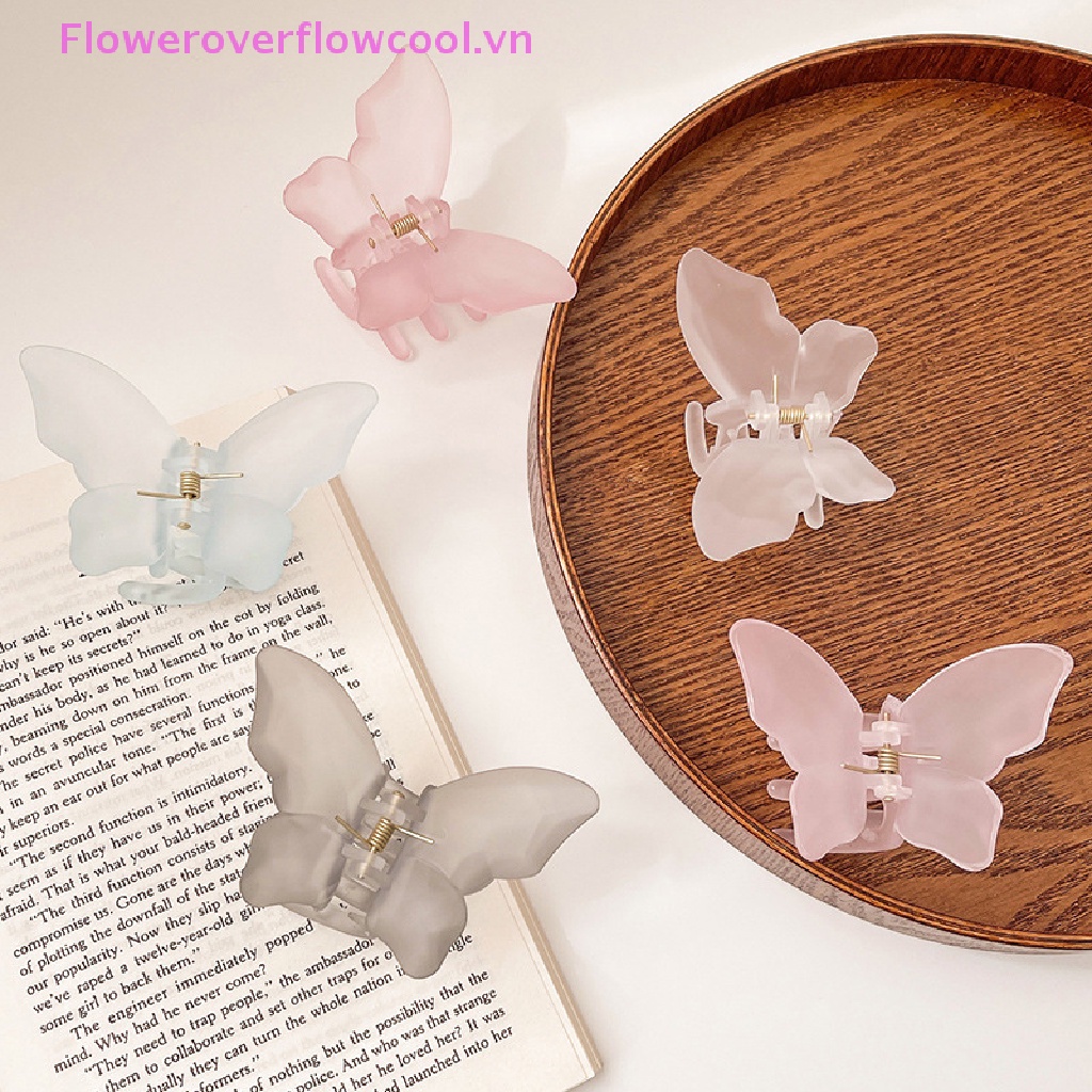 Kẹp Tóc Càng Cua Nhuộm Màu Thời Trang Cho Nữ