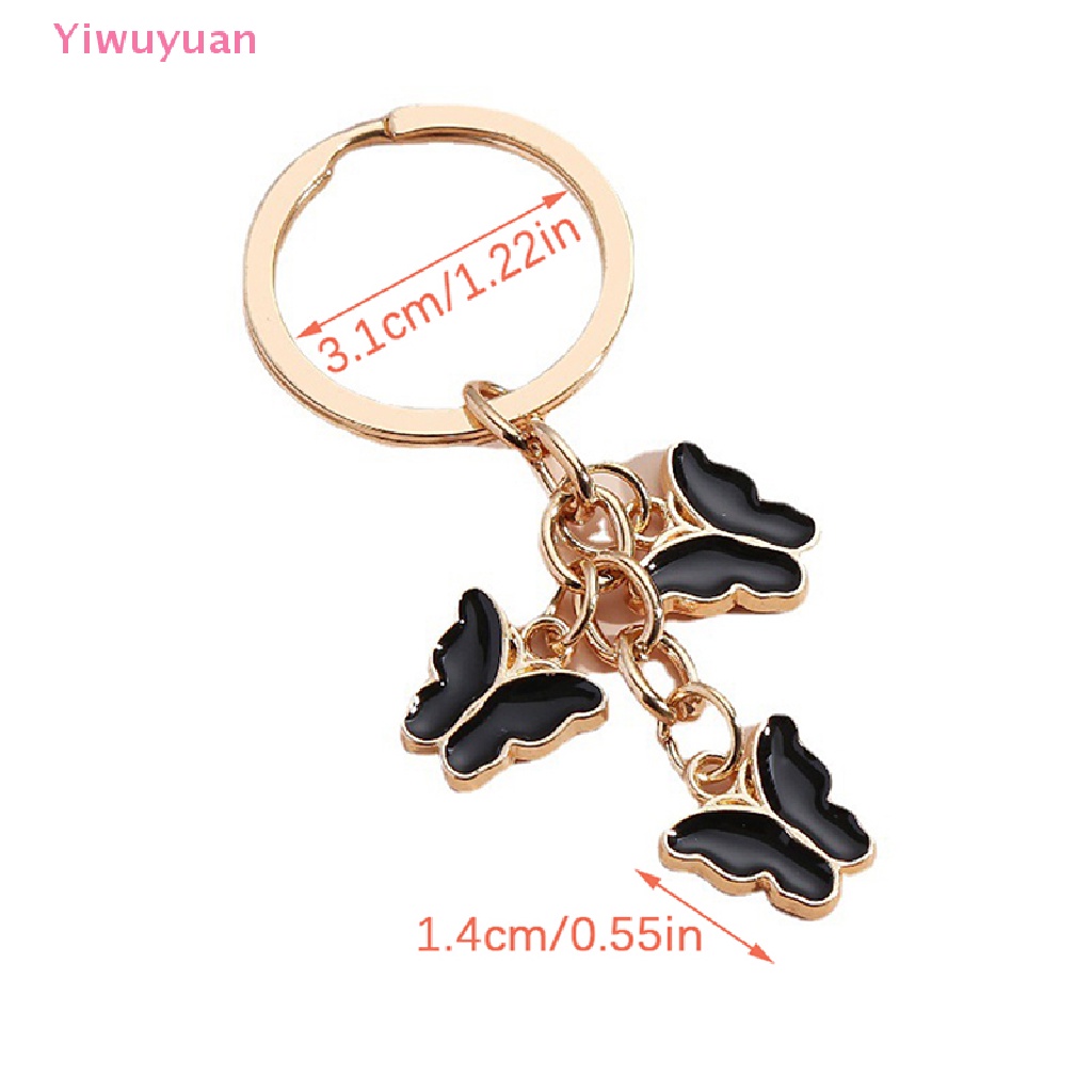 1 Móc Khóa Hình Bướm Thời Trang Mới