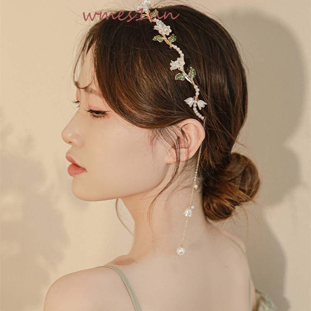 Cài Tóc Đính Hoa / Vỏ Sò 15H Phối Tua Rua Thời Trang Thanh Lịch Thích Hợp Làm Quà Sinh Nhật /