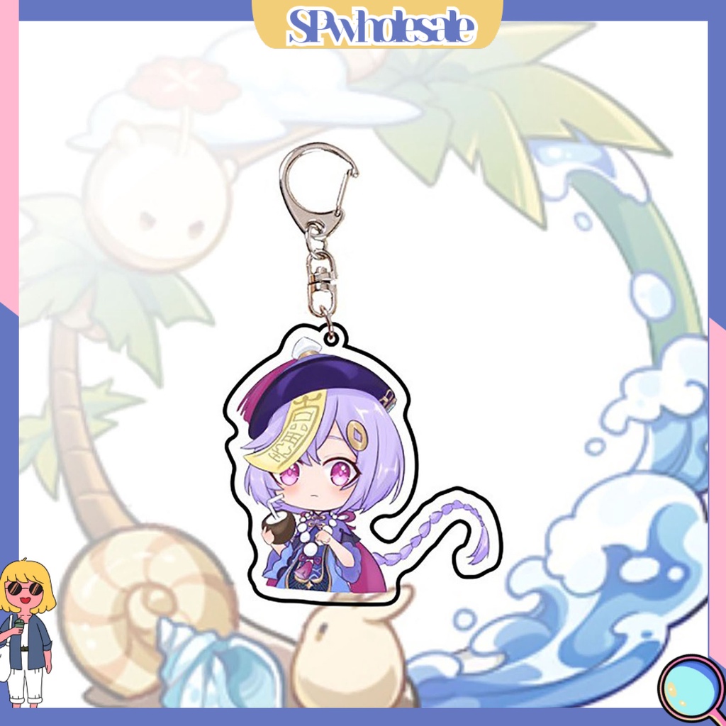 <SPwholesale> Móc Khóa In Hình Cầu Thủ Hai Mặt Hoạt Hình Tinh Tế Trang Trí Di Động Dùng Hàng Ngày