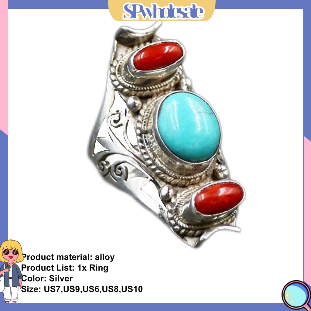 <SPwholesale> Nhẫn Unisex Mạ Vàng Đính Đá Zircon Sang Trọng