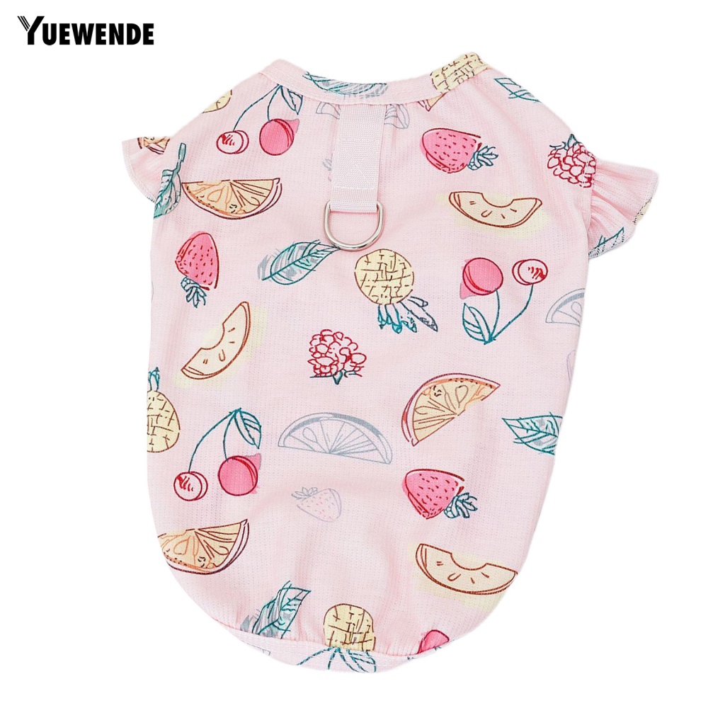 Yue.z Áo Thun Mùa Xuân Hè Cỡ Nhỏ / Vừa / Nhỏ Có Thể Giặt Rửa Cho Thú Cưng