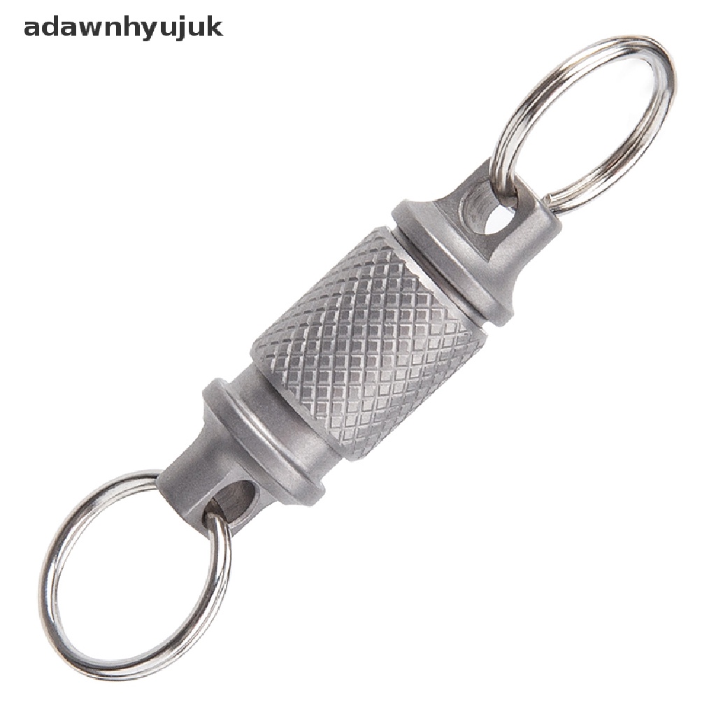 Móc Khóa Xoay Bằng Titan adawnhyujuk Di Động Cho Hoạt Động Ngoài Trời