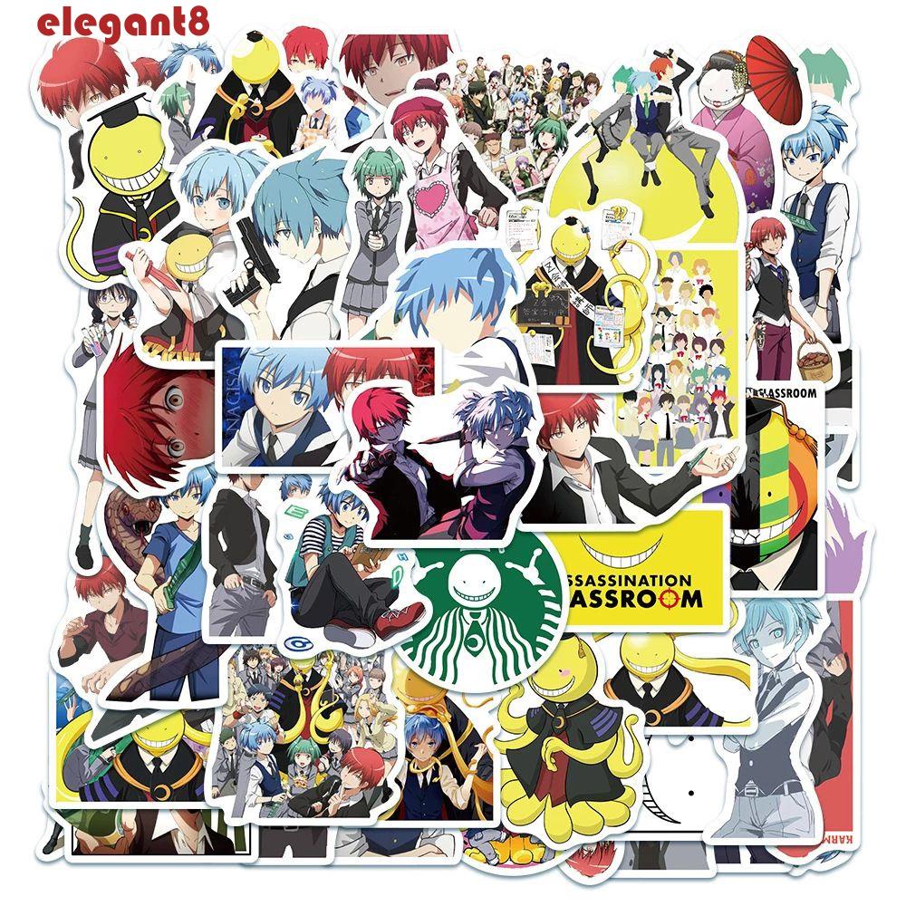 Miếng Dán Họa Tiết Hoạt Hình Trang Trí Sổ Tay / Laptop Chống Thấm Nước DIY