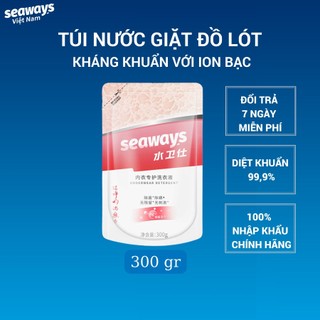Nước giặt đồ lót Seaways kháng khuẩn với ion bạc Ag+ (Túi 300 gr)
