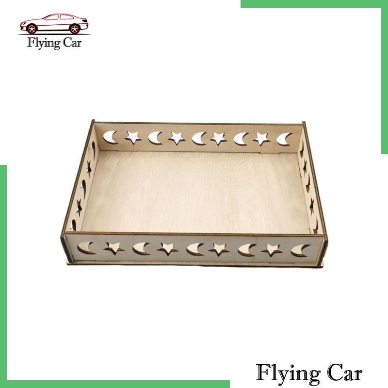 [Lzdjfmy2] Khay Gỗ Đựng Thức Ăn Hình Chữ Nhật Siêu Bền