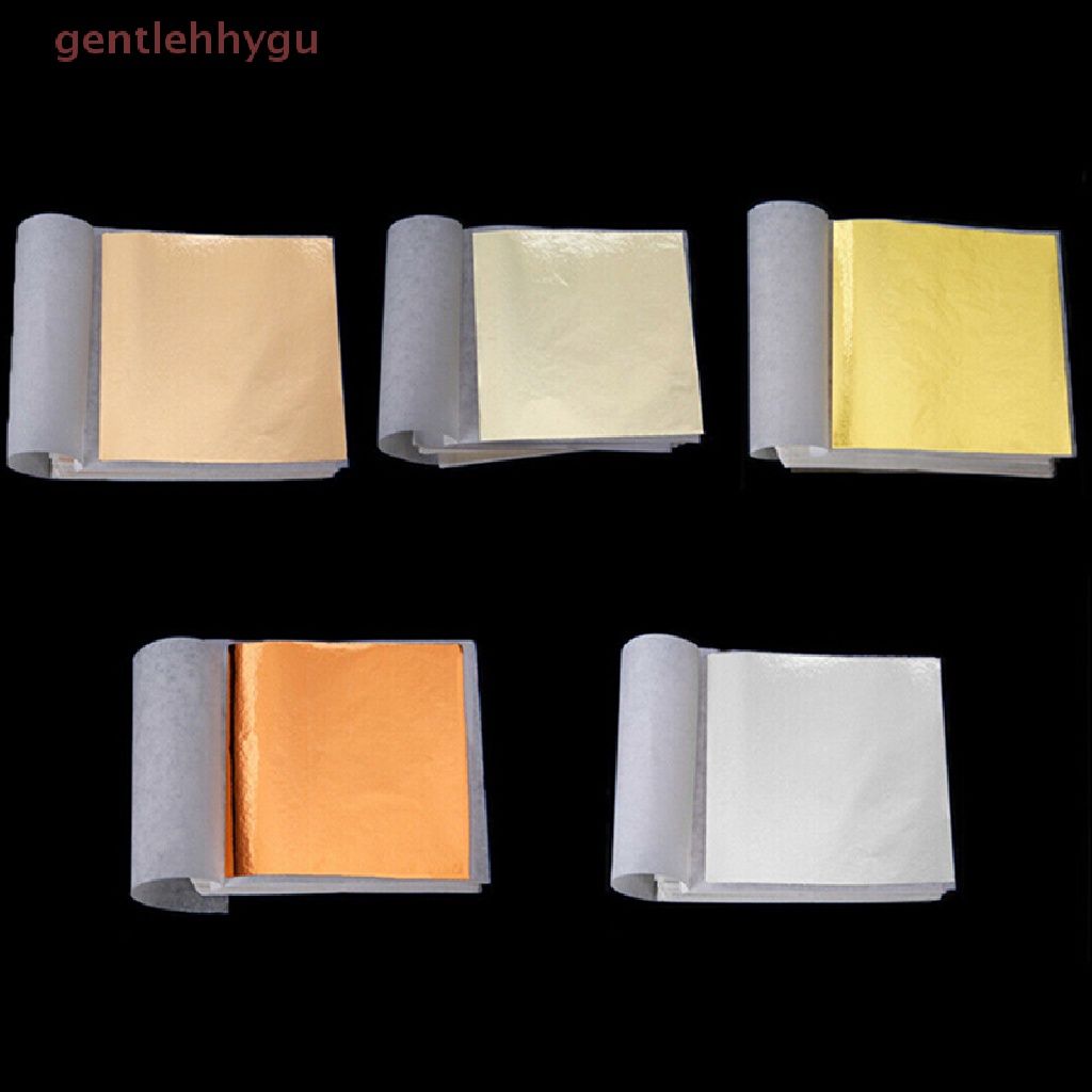 Set 100 Tấm Lá Vàng Làm Đồ Thủ Công Trang Trí
