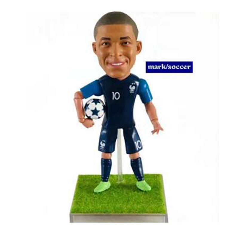Búp Bê Hình Ngôi Sao Bóng Đá Pháp 13cm 2022 Cup 10# Bộ Sưu Tập Áo Khoác Và Búp Bê Kylian Mbappe