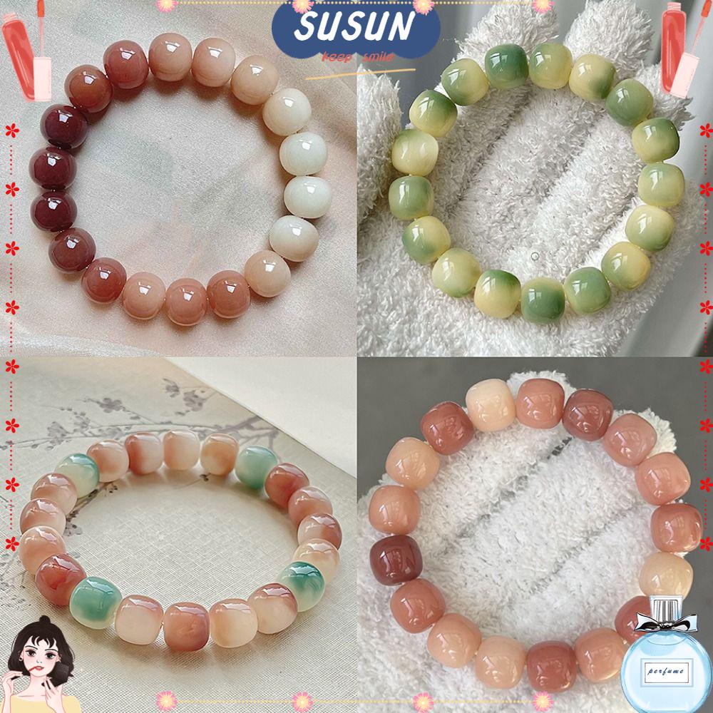 Vòng Tay Chuỗi Hạt Bồ Đề Mềm Mại Mang Lại May Mắn