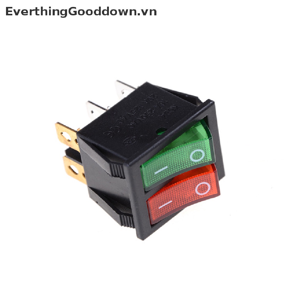 Công Tắc On / Off Đèn Led 6Pins 16A 250V AC 20A 125V AC vn Chất Lượng Cao