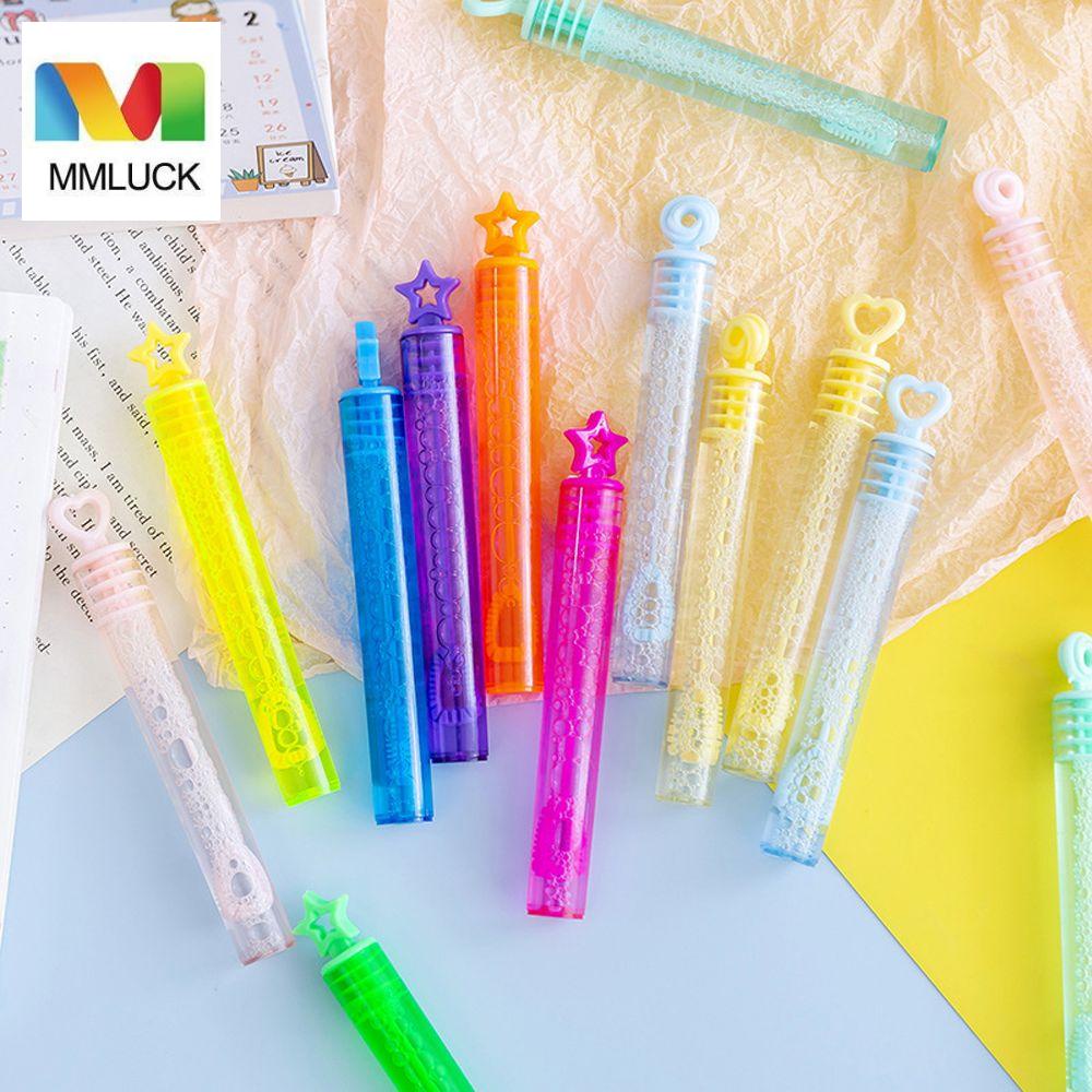 Bộ 5 lọ thổi bong bóng xà phòng MMULCK hình trái tim dùng trang trí tiệc