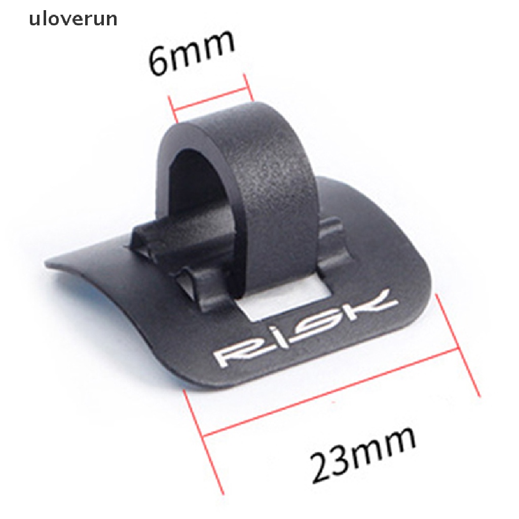 Set 6 Kẹp Chữ C Cố Định Dây Cáp Phanh Dầu Dành Cho Xe Đạp