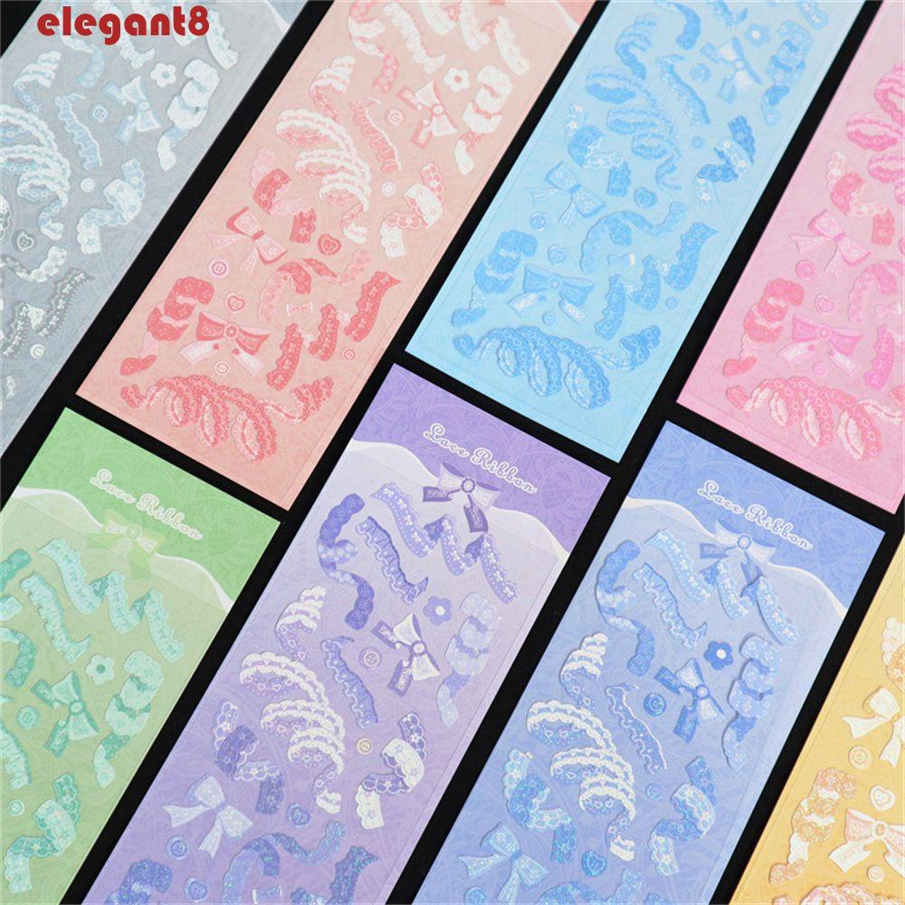 Miếng Dán Trang Trí Khung Ảnh DIY Họa Tiết Ren Thanh Lịch