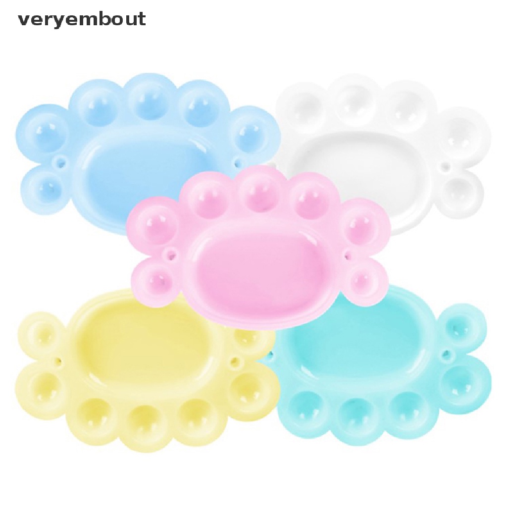 Set 2 Khay Nhựa Trưng Bày Lọ Sơn Móng Tay DIY Tiện Lợi