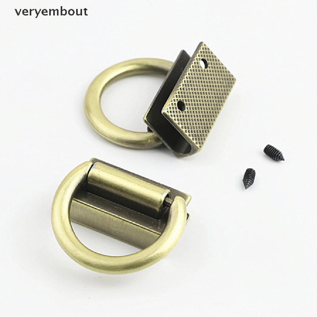 Khóa Cài Kim Loại Treo Cạnh Túi Xách Da DIY