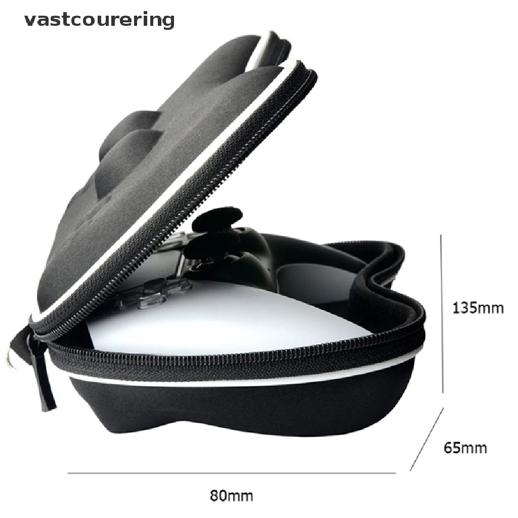 Túi Đựng Tay Cầm Chơi Game Bằng EVA Cứng Chống Sốc &amp; Bụi Có Dây Cho Playstation 5 / PS5 2023