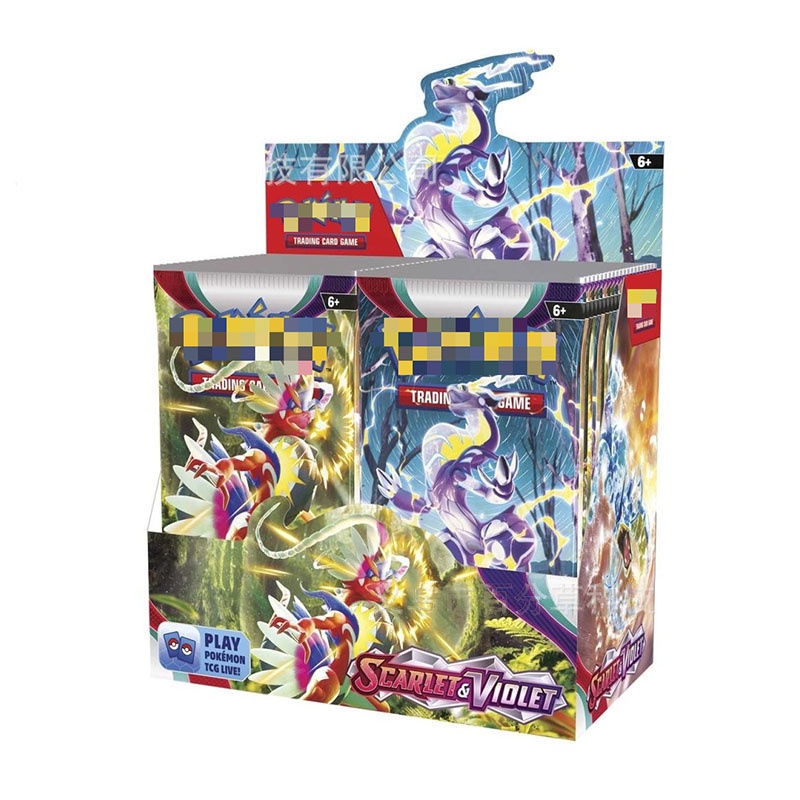 Bộ 324 Thẻ Bài Pokemon Scarlet Và Violet Phiên Bản Mới Tiếng Anh Sáng Bóng Pokemon Tcg