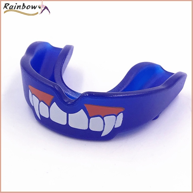 Miếng Đệm Bảo Vệ Miệng In Họa Tiết Răng Kiều Mạch Dùng Trong Môn Bóng Rổ Boxing