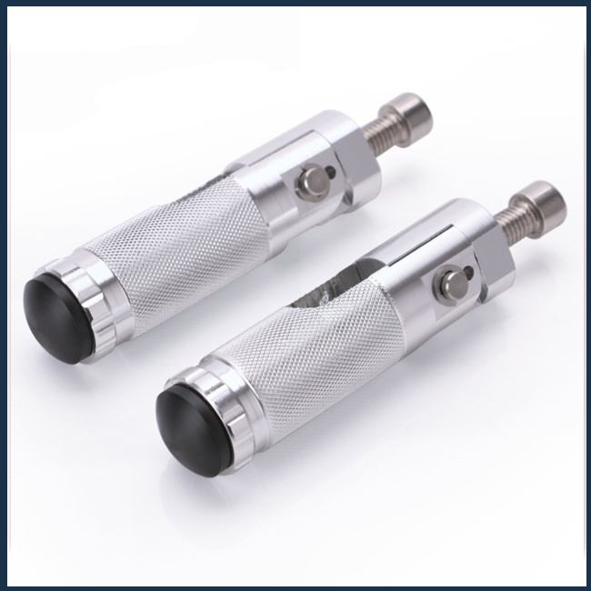 Bộ 2 Gác Chân Bằng Nhôm CNC Chuyên Dụng Cho Xe Máy / Xe Đạp