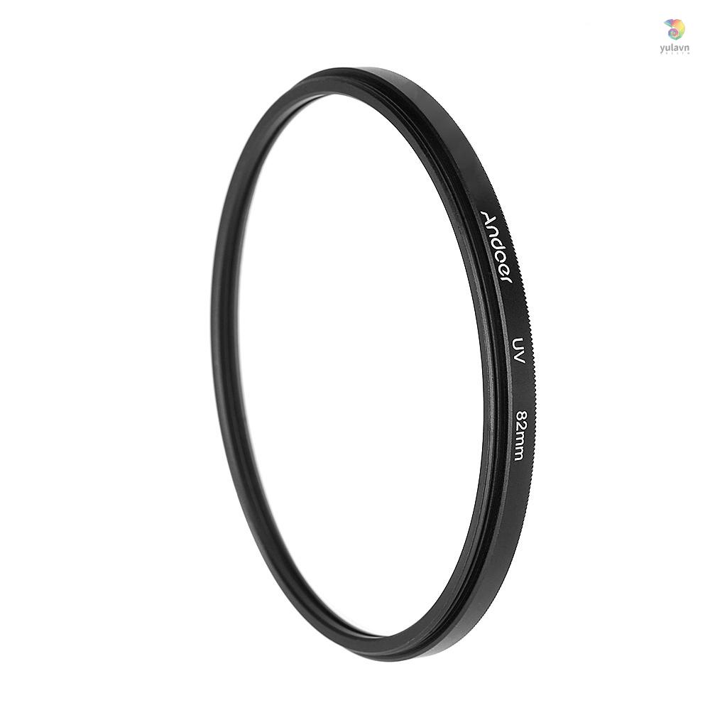 Kính Lọc Tia UV Andoer 82mm Cho Máy Ảnh DSLR