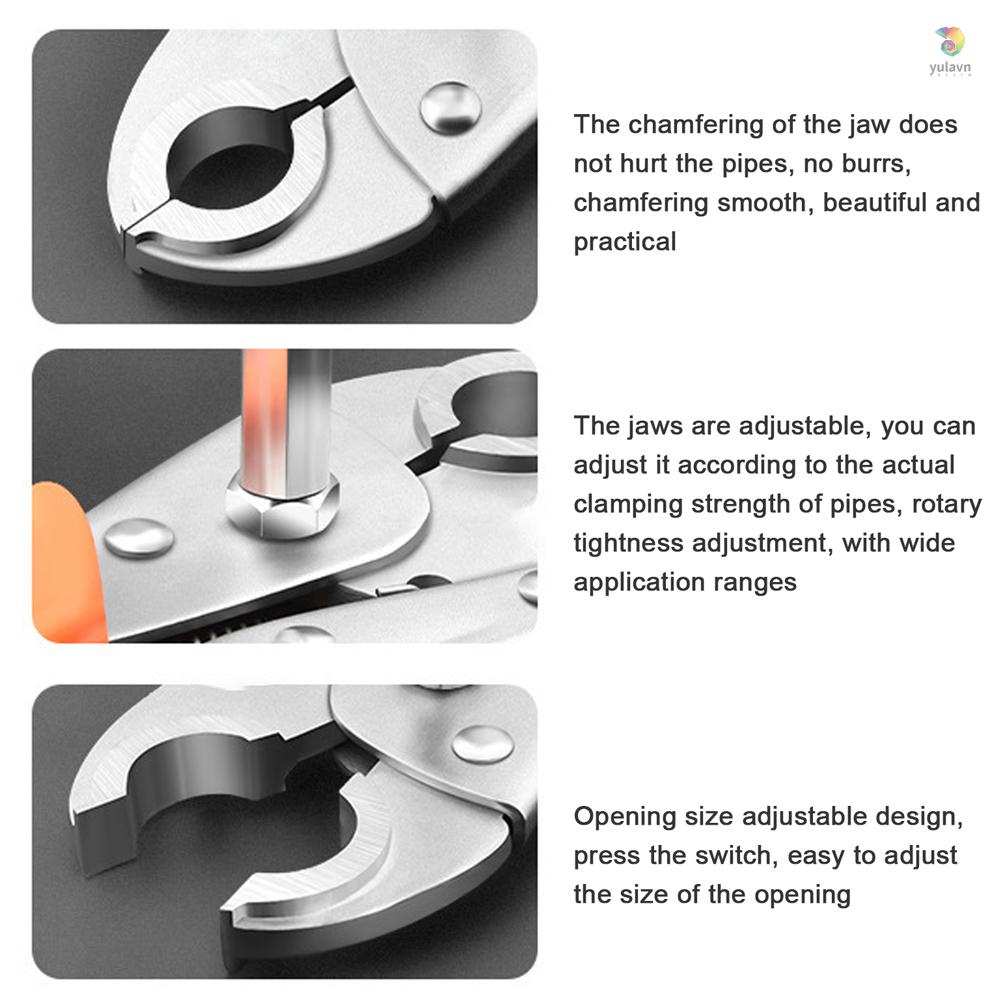 Kìm Kẹp Bằng Thép Sửa Chữa Ống Nước Làm Nóng Nhanh Đặc Biệt Đa Năng