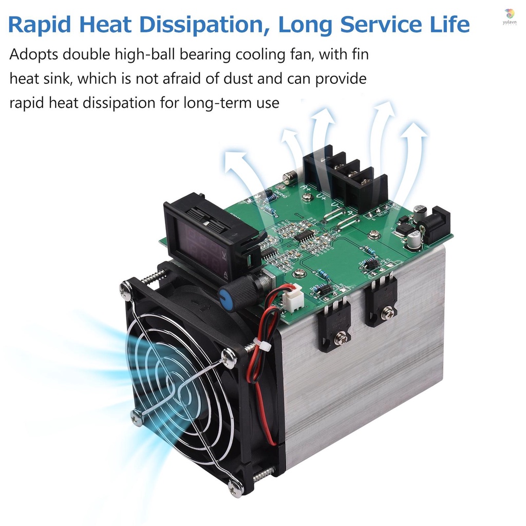 Thiết Bị Kiểm Tra Tải Điện Tử Đa Năng 250W 12V 20A