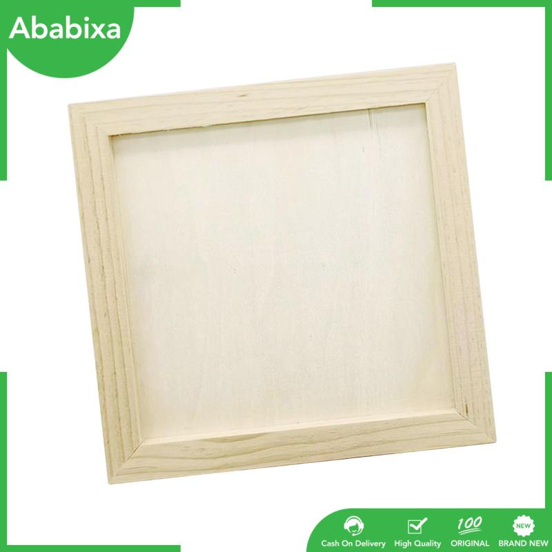 Khung Ảnh Bằng Gỗ DIY Kích Thước 20x20cm Để Bàn Trang Trí Nhà Cửa / Văn Phòng