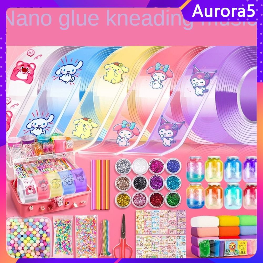 【Hàng Giao Ngay】 Bộ Kit Thổi Bong Bóng Keo 2 Mặt Trang Trí Tặng Kèm Tuyến Và Xốp Đồ Chơi Hot Trend Thổi Băng Keo Trẻ Em Xả Stress