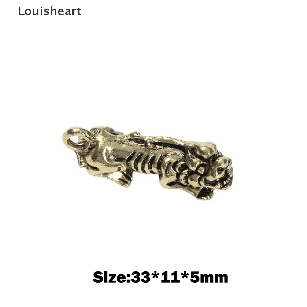 Móc Chìa Khóa Bằng Đồng Thau May Mắn Phong Thủy Hiệu Louisheart