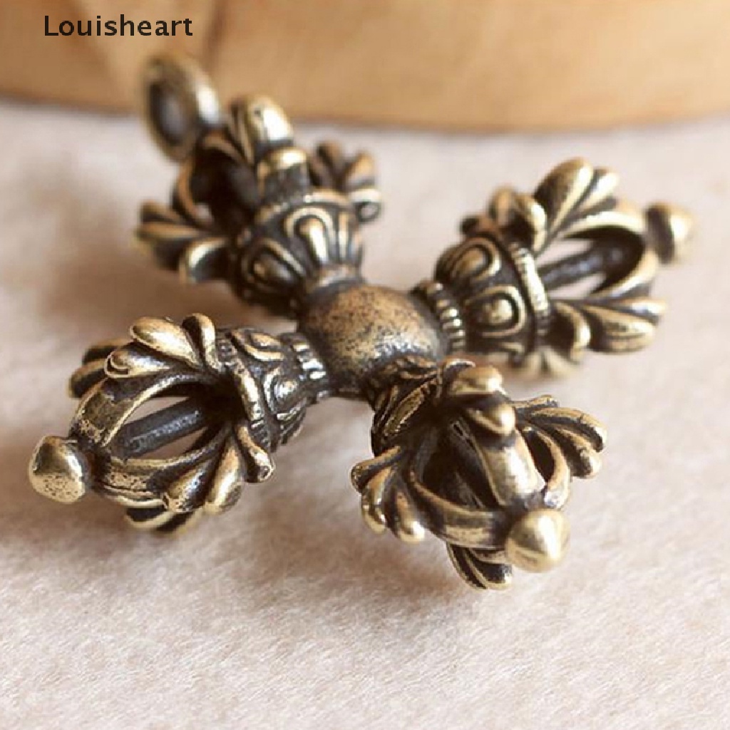 Louisheart Móc Khóa Hình Thánh Giá Bằng Đồng Thau Phong Cách Vintage