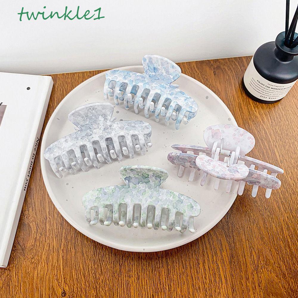 Kẹp Tóc Đuôi Ngựa Cỡ Lớn Họa Tiết Chấm Bi Phong Cách Cổ Điển Thời Trang Cho Nữ