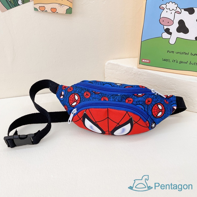 Túi Đeo Chéo In Họa Tiết Hoạt Hình Dễ Thương Phong Cách Hàn Quốc