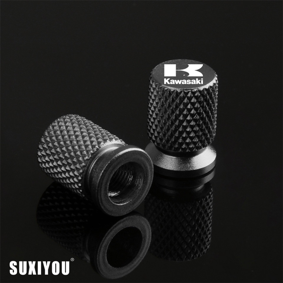 Nắp Đậy Van Bơm Hơi Lốp Xe Kawasaki Versys 650 1000 Ninja 400 650 Z800 Z900 Z900RS Z650 Z400 Z1000 / sx / R