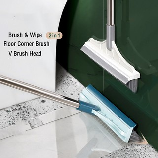 Bàn chải cán dài vệ sinh sàn nhà tắm tiện dụng