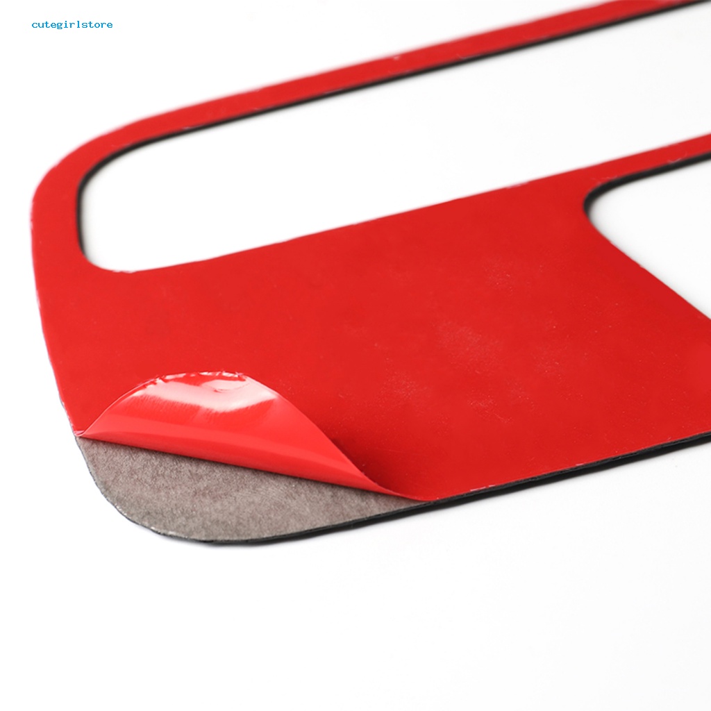 Bộ 2 Miếng Dán Màu Đỏ Bằng Sợi Carbon Thân Thiện Với Môi Trường Cho Đèn Đọc Sách Xe Hơi Chevrolet Camaro 2016-2020